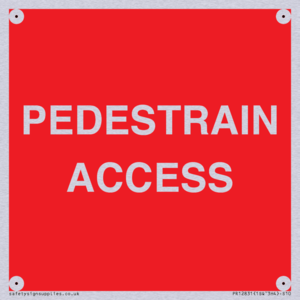 PEDESTRAIN ACCESS